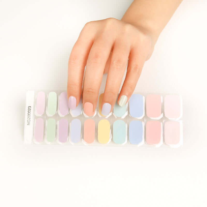 Pastel Rainbow Gel