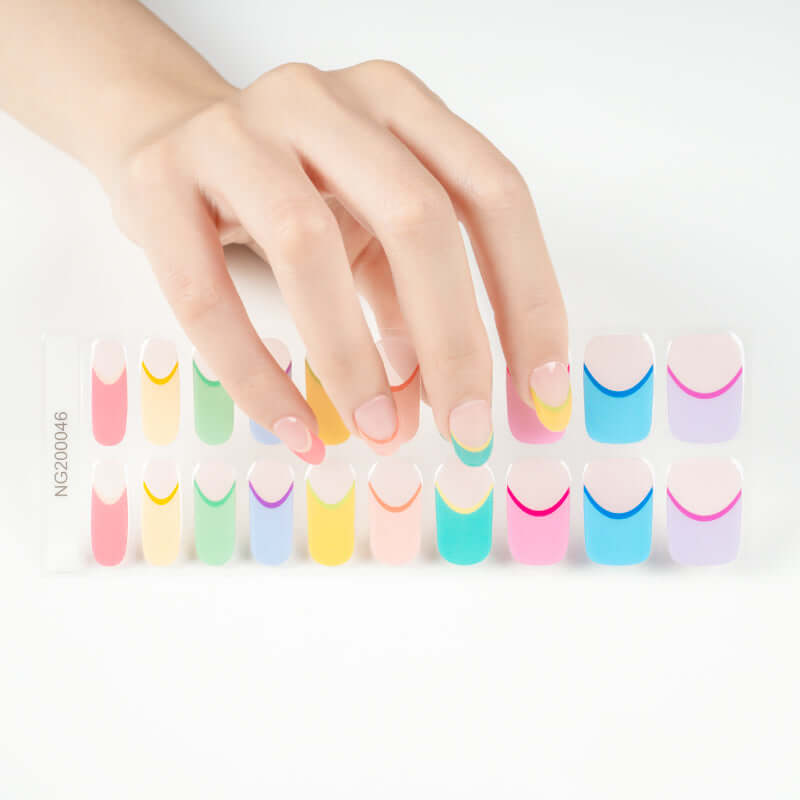 French Rainbow Gel
