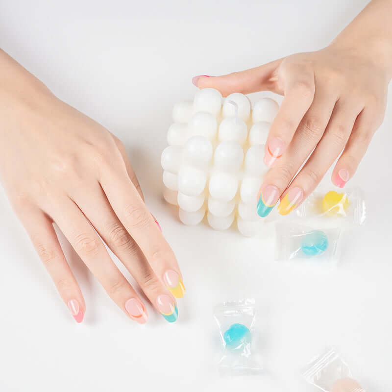 French Rainbow Gel