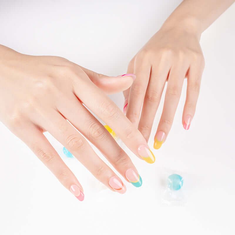 French Rainbow Gel