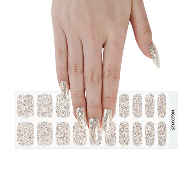 Silver Glitter Gel