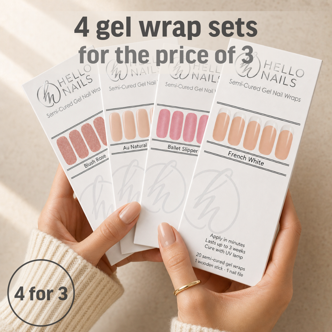 Semi Cured Gel 4 for 3