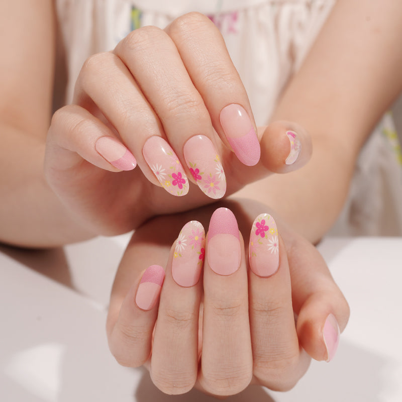 Floral Frenchie Gel
