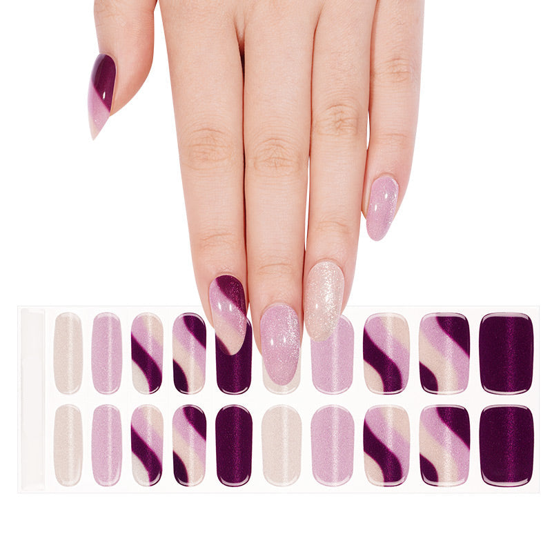 Purple Shimmer Gel