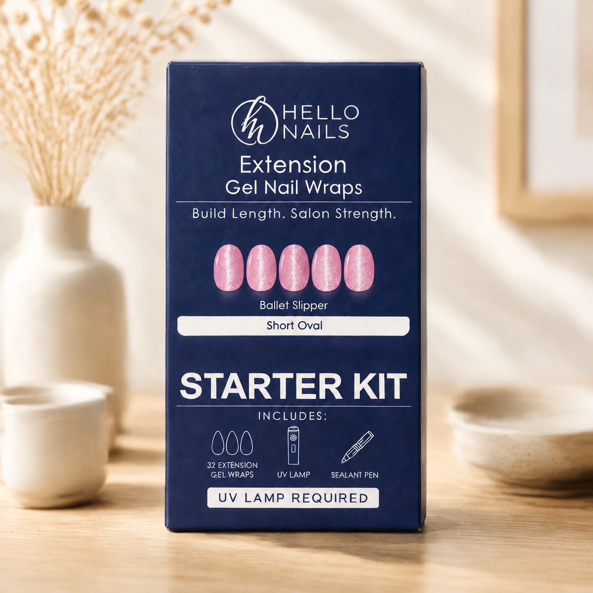 Extension Gel Starter Kit - Ballet Slipper box