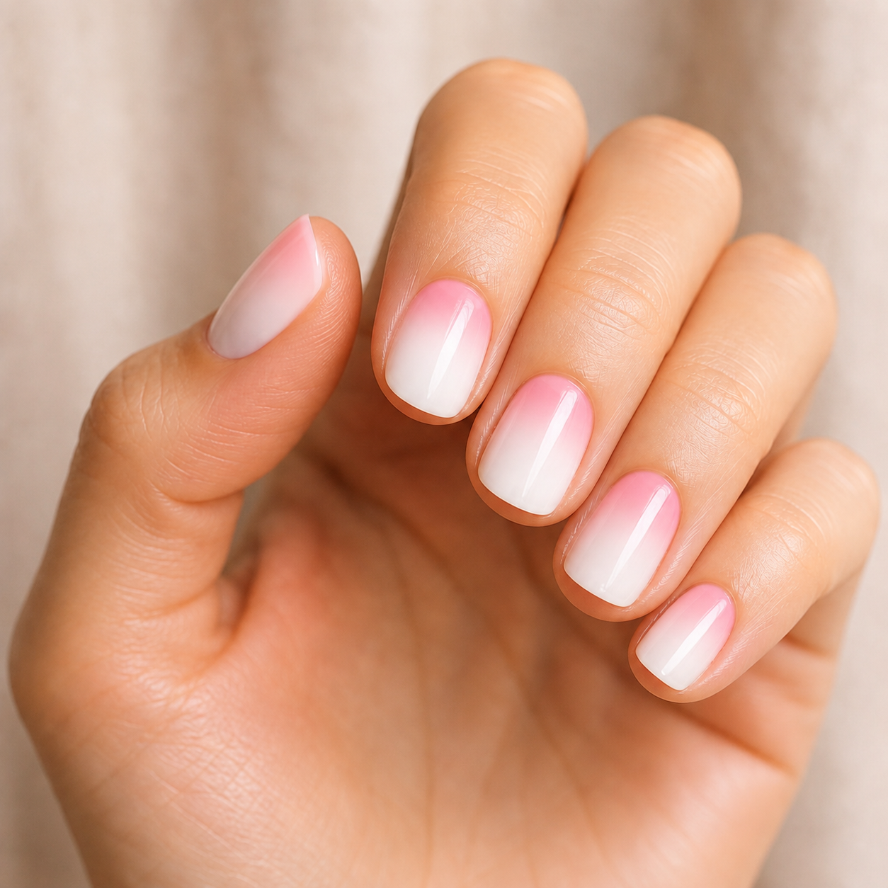Ombre Pink Gel - lifestyle