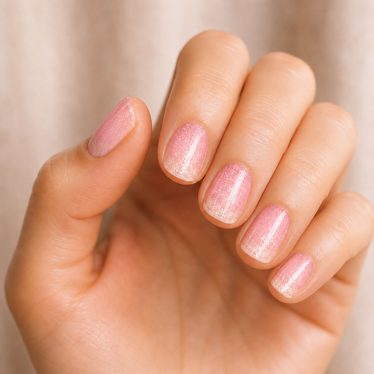 Fairy Dust Pink Gel - lifestyle