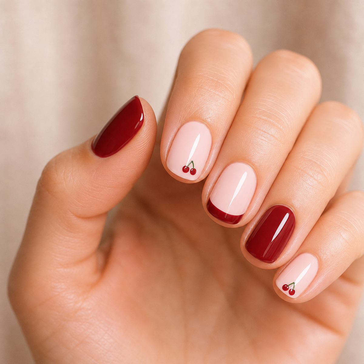 Cherry Blush Gel - lifestyle