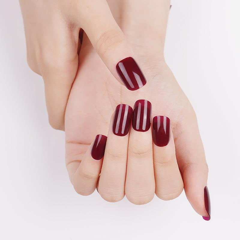 Burgundy Red Gel