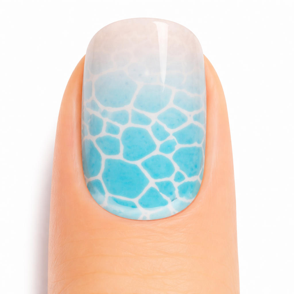 Coral Reef Semi-Cured Gel Nail Wraps — 8