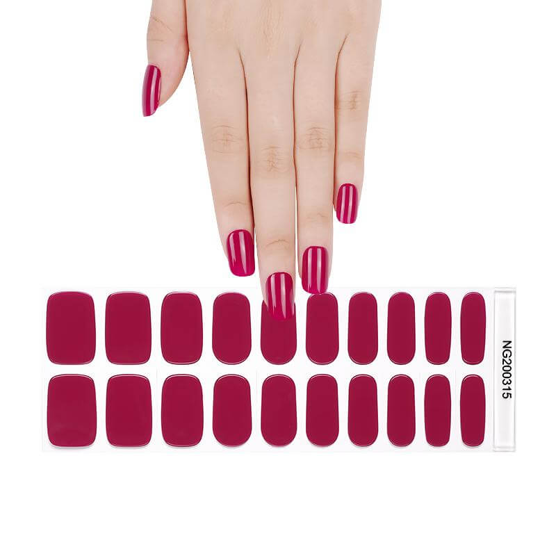 Dark Pink Gel