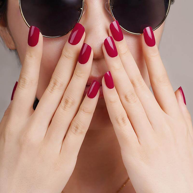 Dark Pink Gel