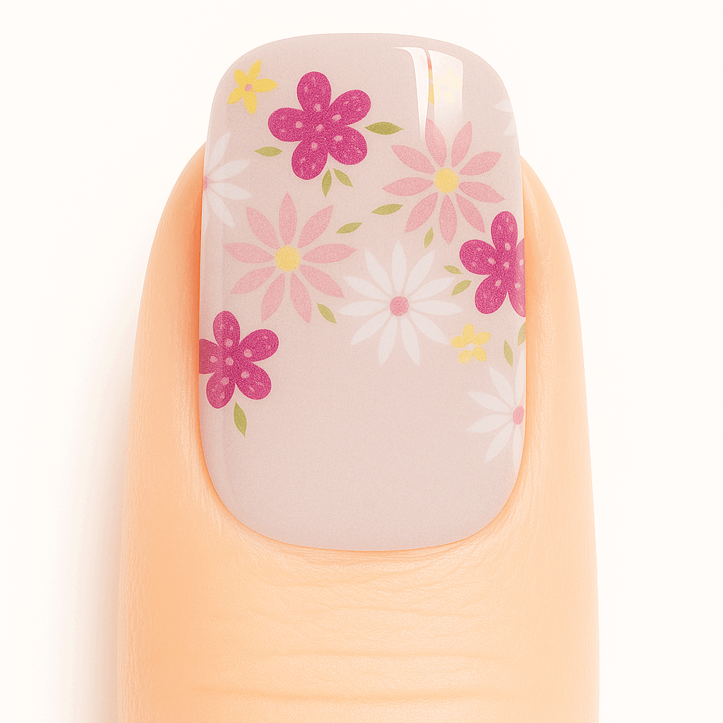 Floral Frenchie Gel