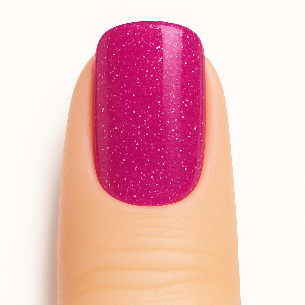 Fuchsia Glitz Gel