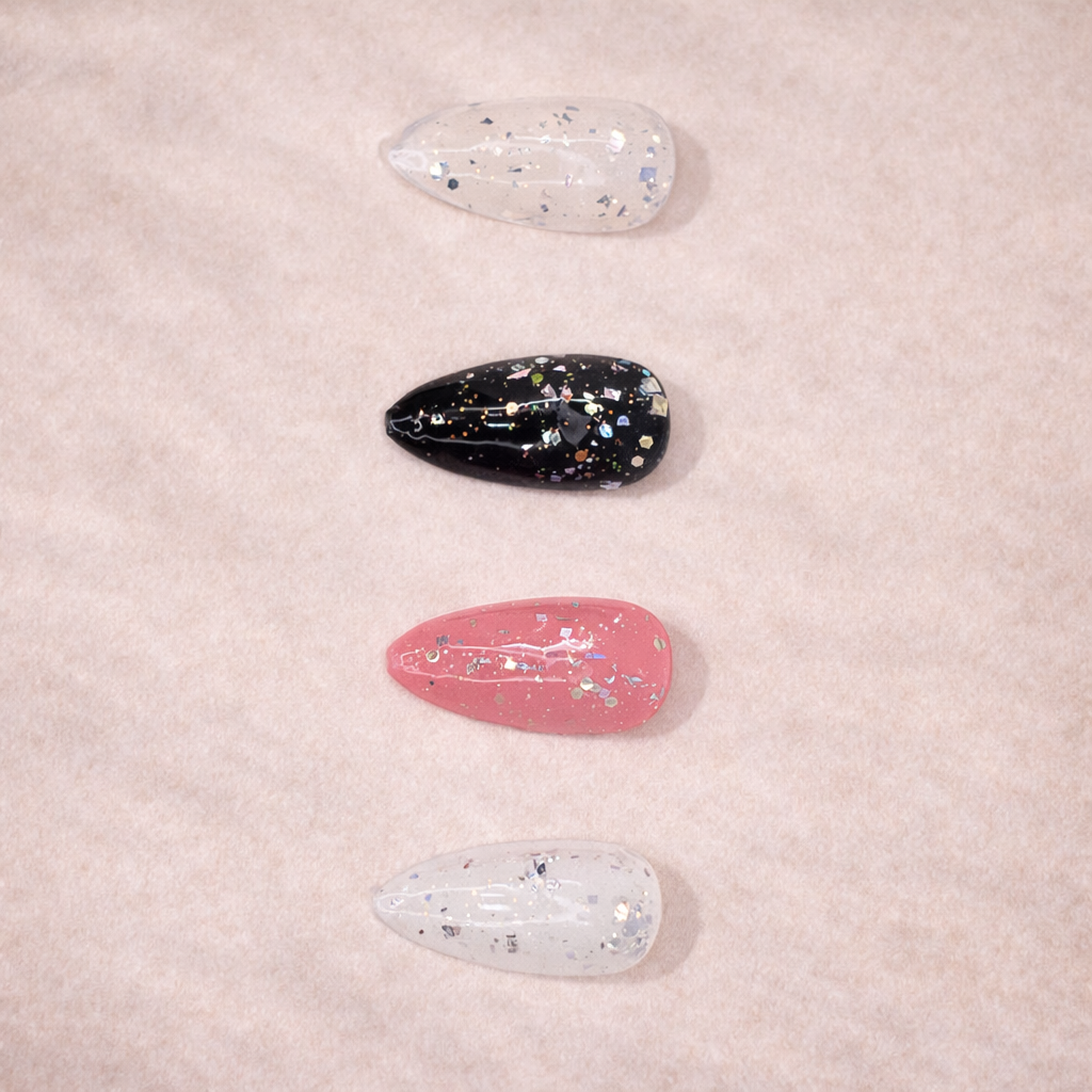 Glimmer Glitter UV Top Coat