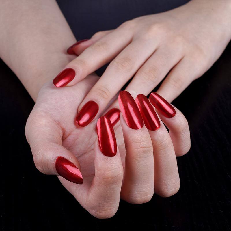 Metallic Red Gel