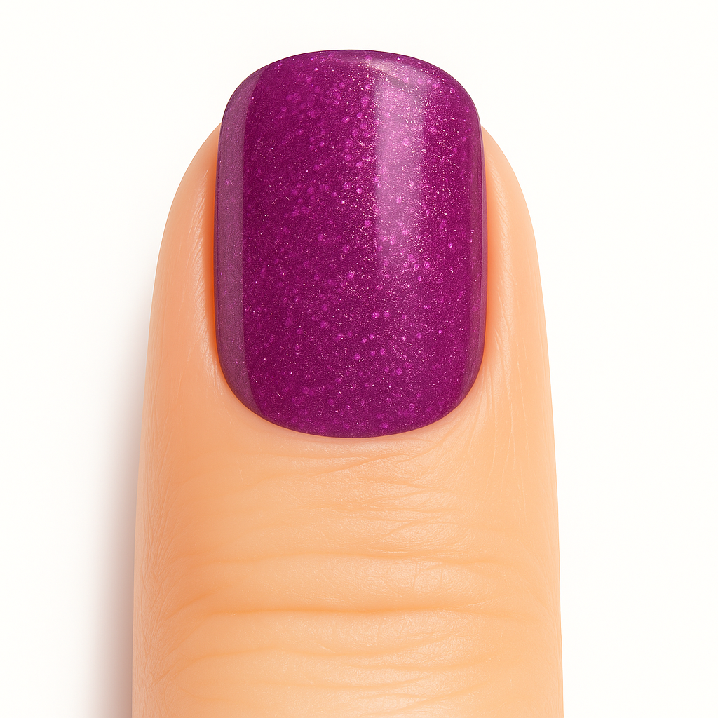 Periwinkle Glitter Gel