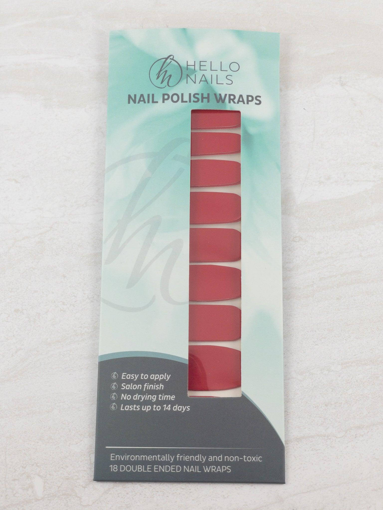 Hot Red - Hello Nails