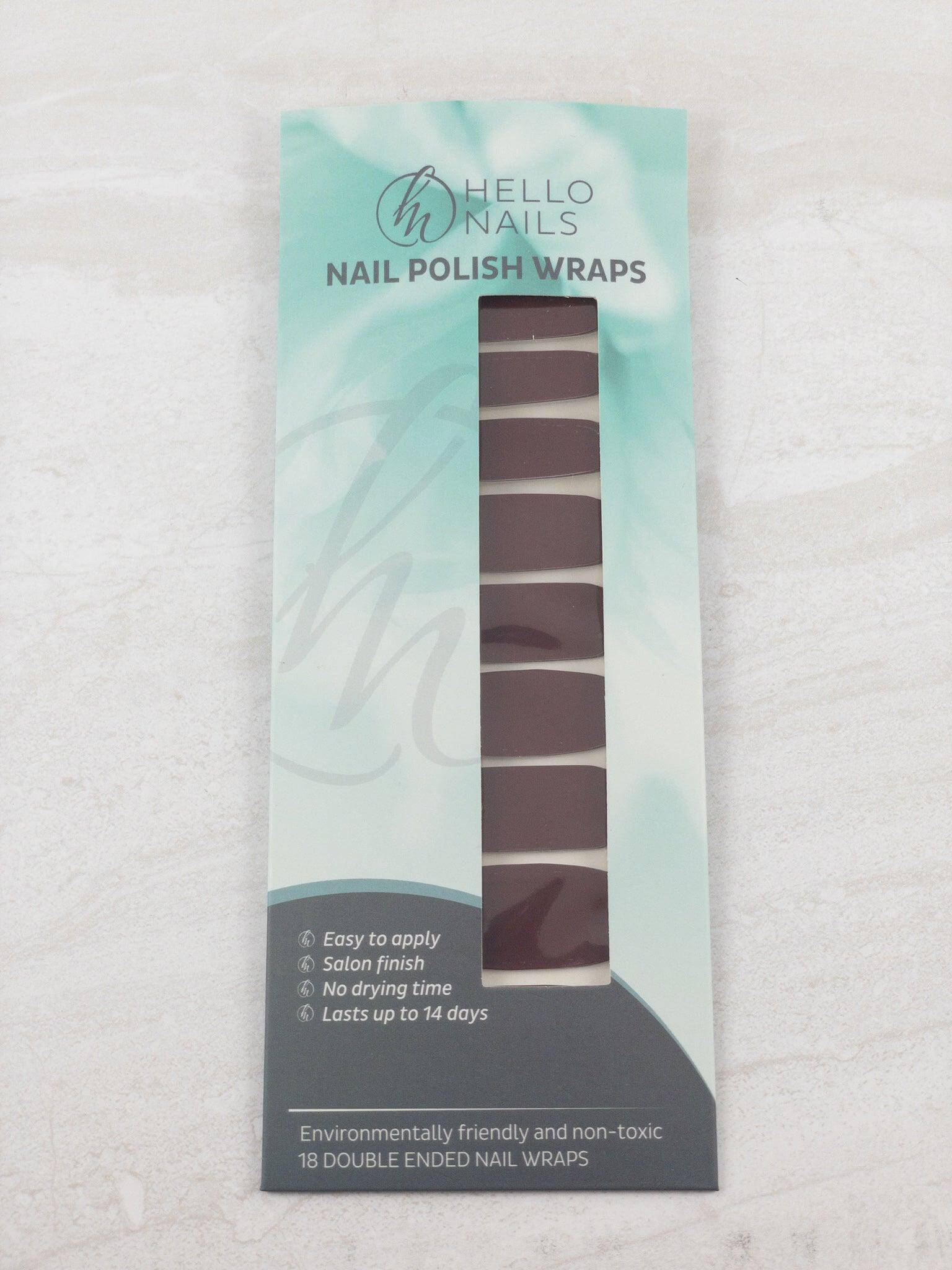 Blood Red Matt - Hello Nails