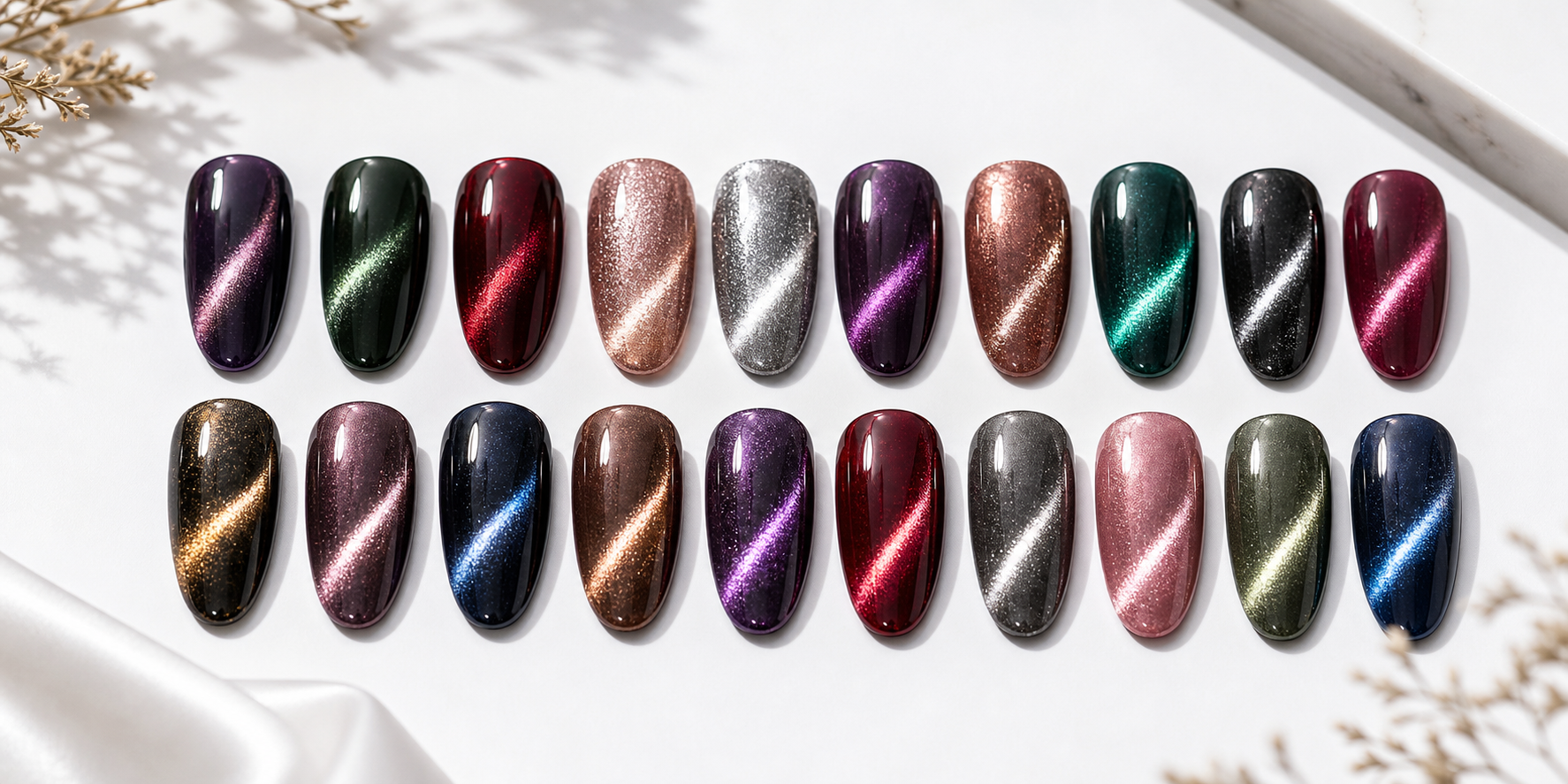20 Cat Eye Nail Designs to Try