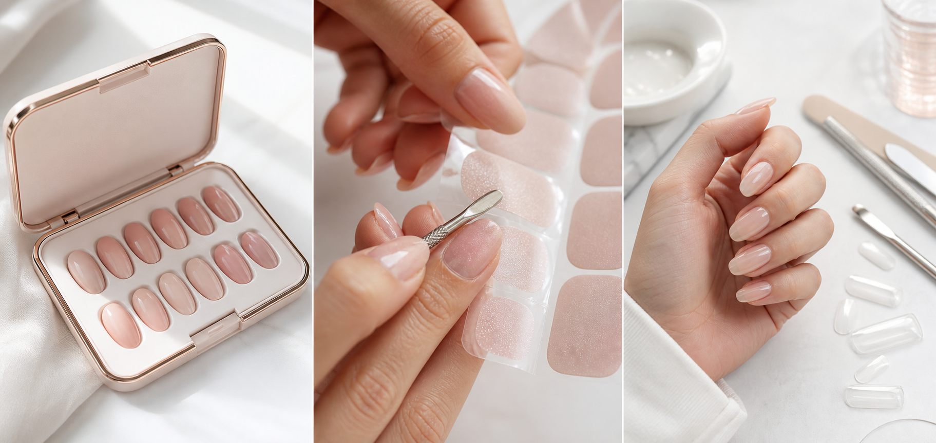 Gel Wrap Extensions vs Press-On vs Apres Gel-X