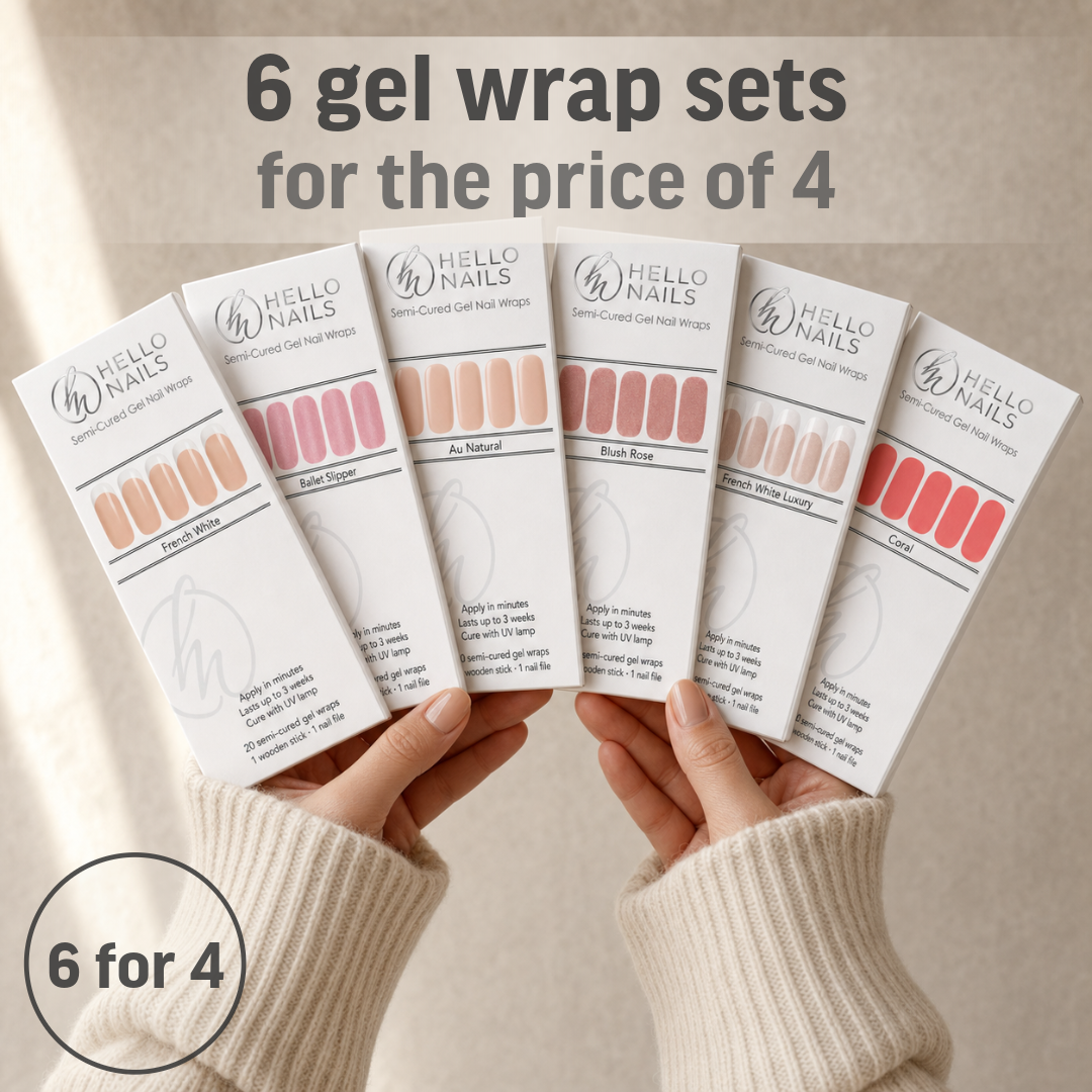 Semi Cured Gel 6 for 4