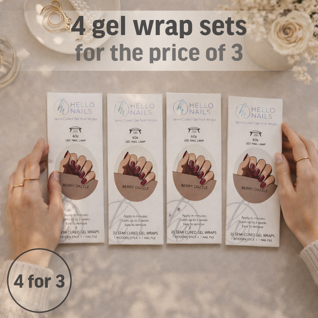 Semi Cured Gel 4 for 3