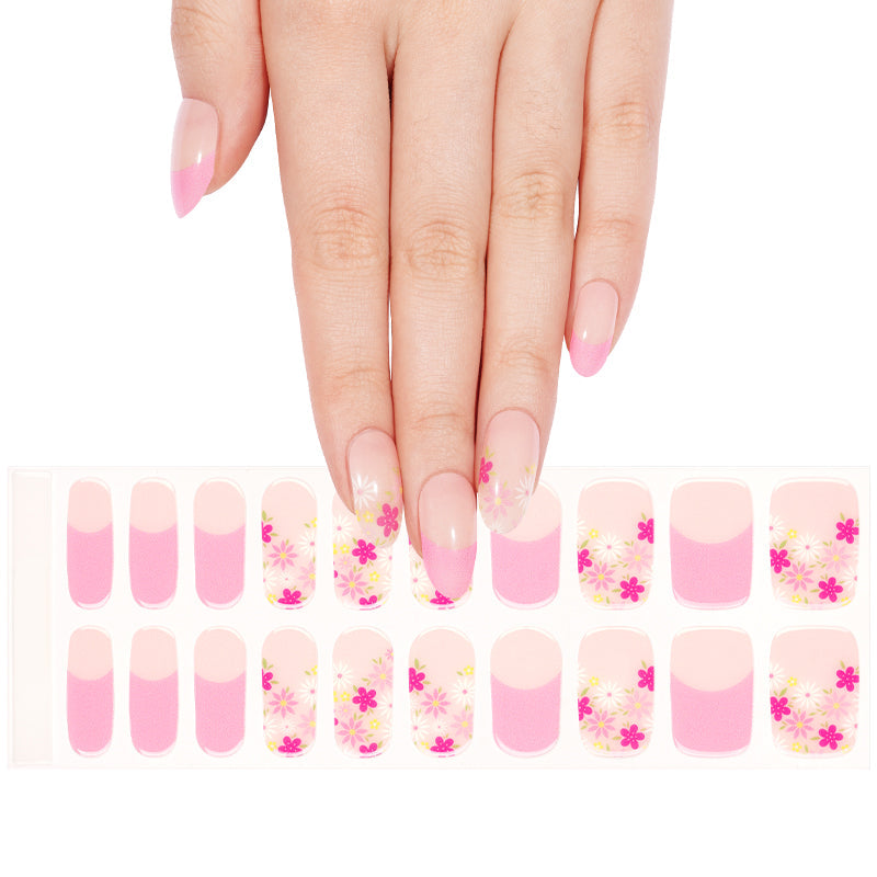 Floral Frenchie Gel