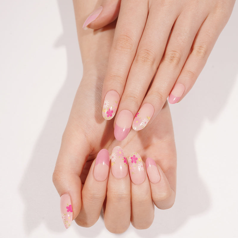Floral Frenchie Gel
