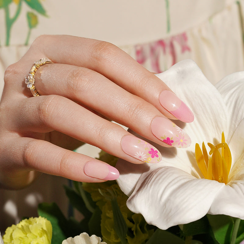 Floral Frenchie Gel