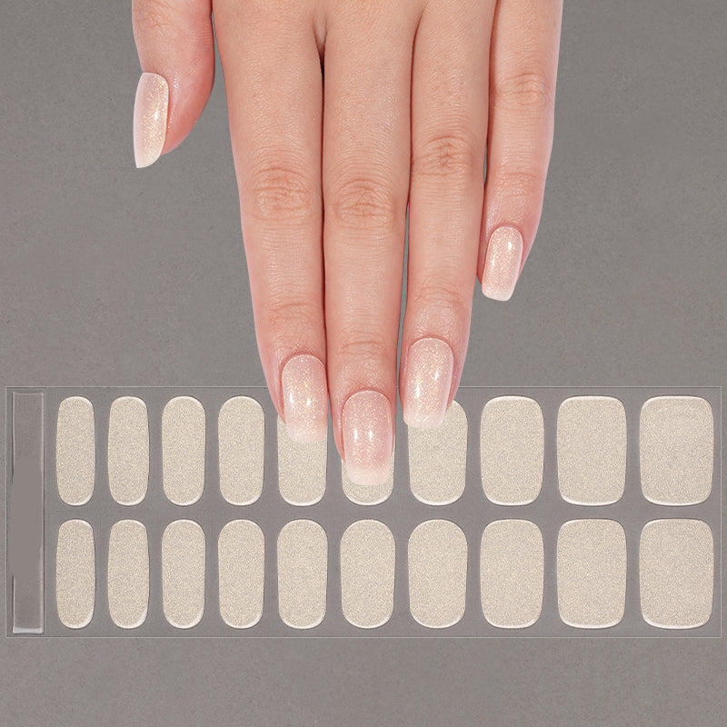 Wedding Whisper Semi-Cured Gel Nail Wraps — 5