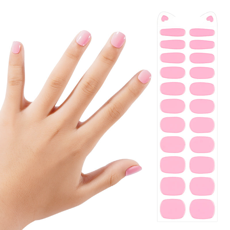 Kids Non-UV Gel Wraps - Bubblegum