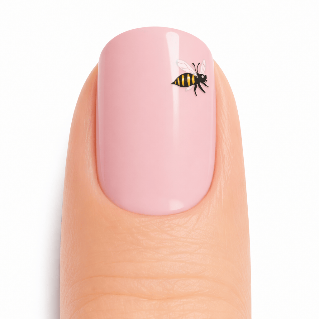 Bumble Bloom Semi-Cured Gel Nail Wraps
