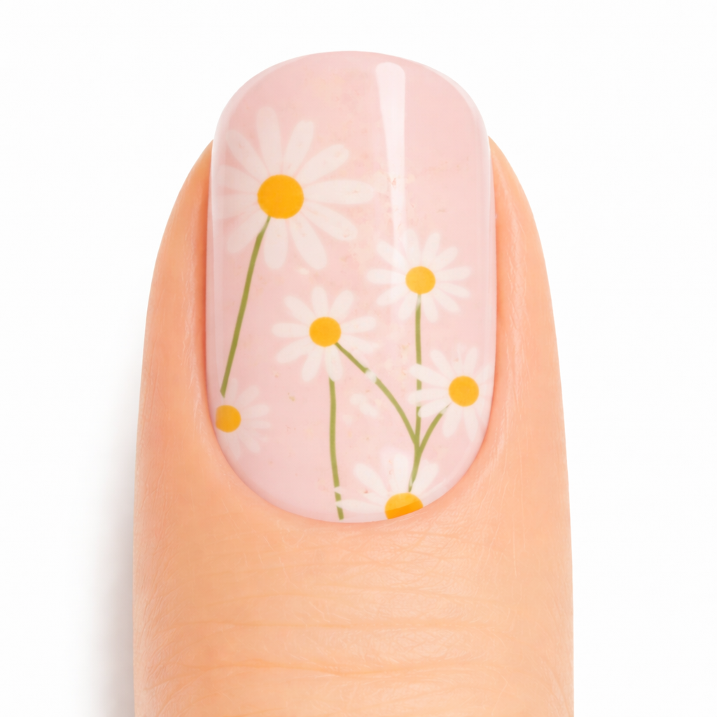 Bumble Bloom Semi-Cured Gel Nail Wraps — 5