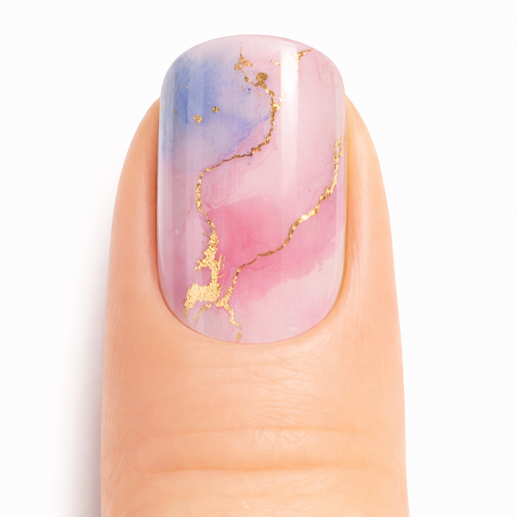 Dreamscape Semi-Cured Gel Nail Wraps — 8
