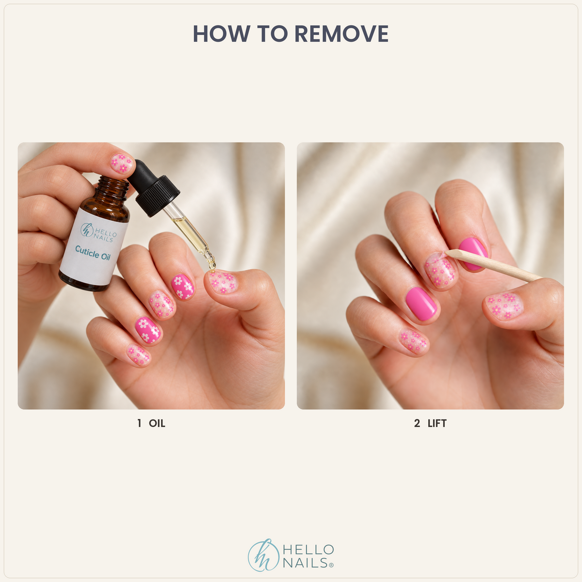 Kids Non UV Gel 4 for 3 - How to remove kids nail wraps