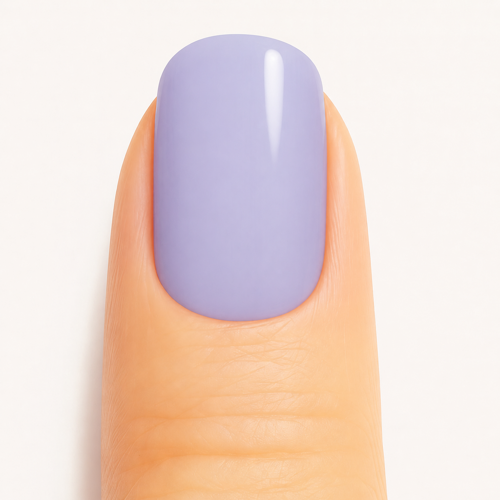 Blue Glaze Gel Nail Wraps