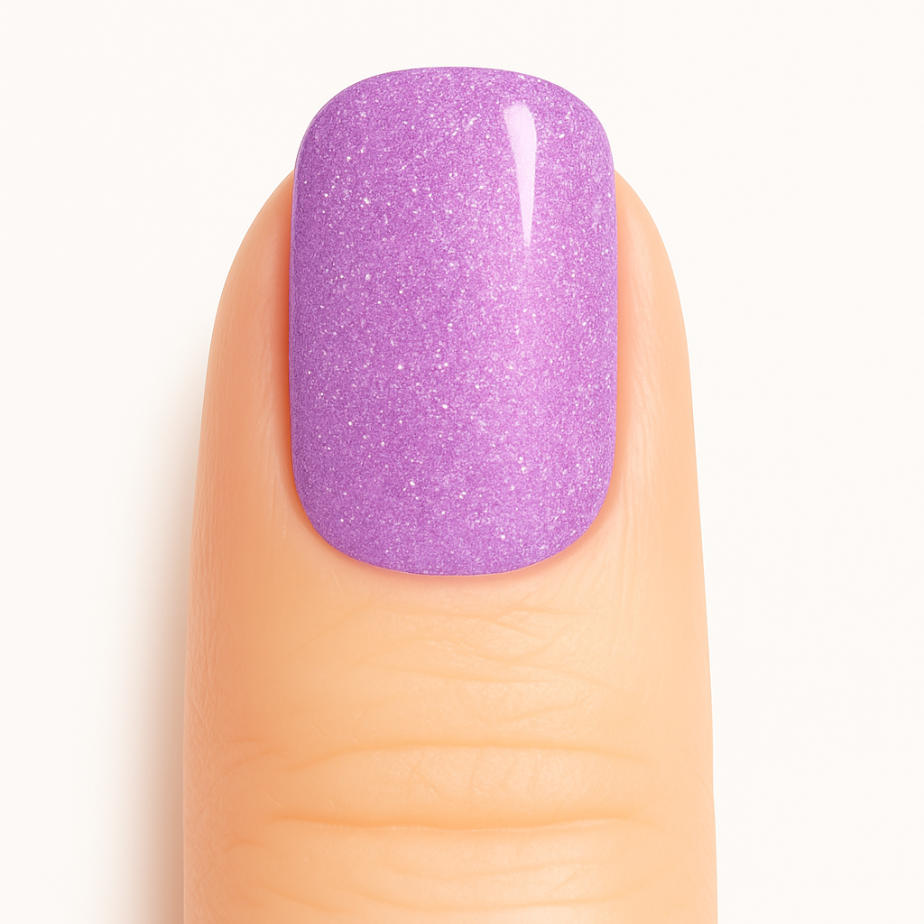 Violet Glitter Gel